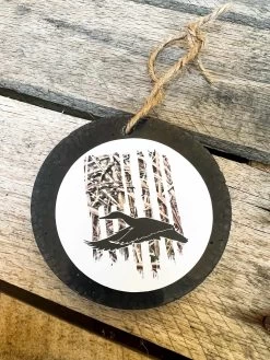 Duck Camo Flag Freshie