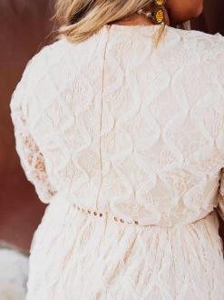 Angel Eyes Dress - Ivory -Southern Fried Chics 158A2815