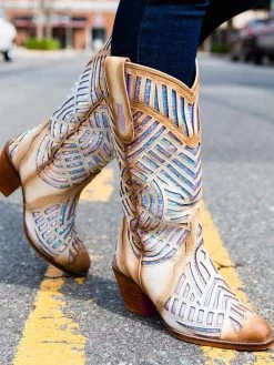 Retro Cowgirl Boots -Southern Fried Chics 158A8781