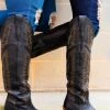 Black Knight — Wide Calf Leather Western Boots -Southern Fried Chics 158A8795 a2ee2688 ae12 42fb a0c3 b33e16803fa0