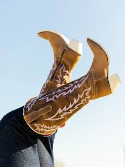 Kickin Desert Boots - Wide Calf -Southern Fried Chics 158A8985 1
