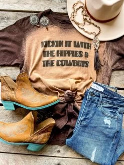 Kickin It With The Hippies T-shirt