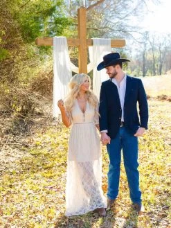 Southern Fried Chics -Southern Fried Chics Angel Eyes Dress Ivory Dresses