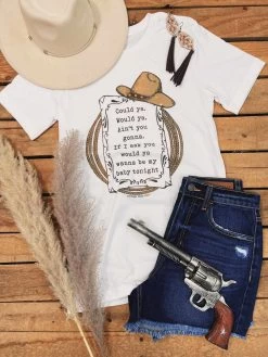 Be My Baby Tonight Tee