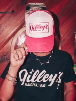 Gilleys Pink Trucker Hat