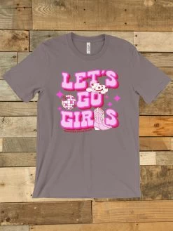 Lets Go Girls Disco T Shirt -Southern Fried Chics Blank1536x2048copy17