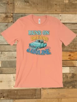 Runs On Dreams And Gasoline T Shirt -Southern Fried Chics Blank1536x2048copy23 1