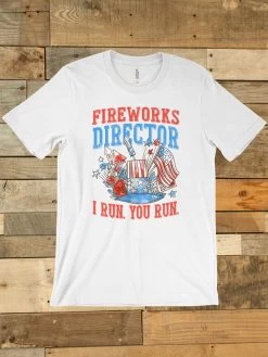 Fireworks Director T Shirt -Southern Fried Chics Blank1536x2048copy27