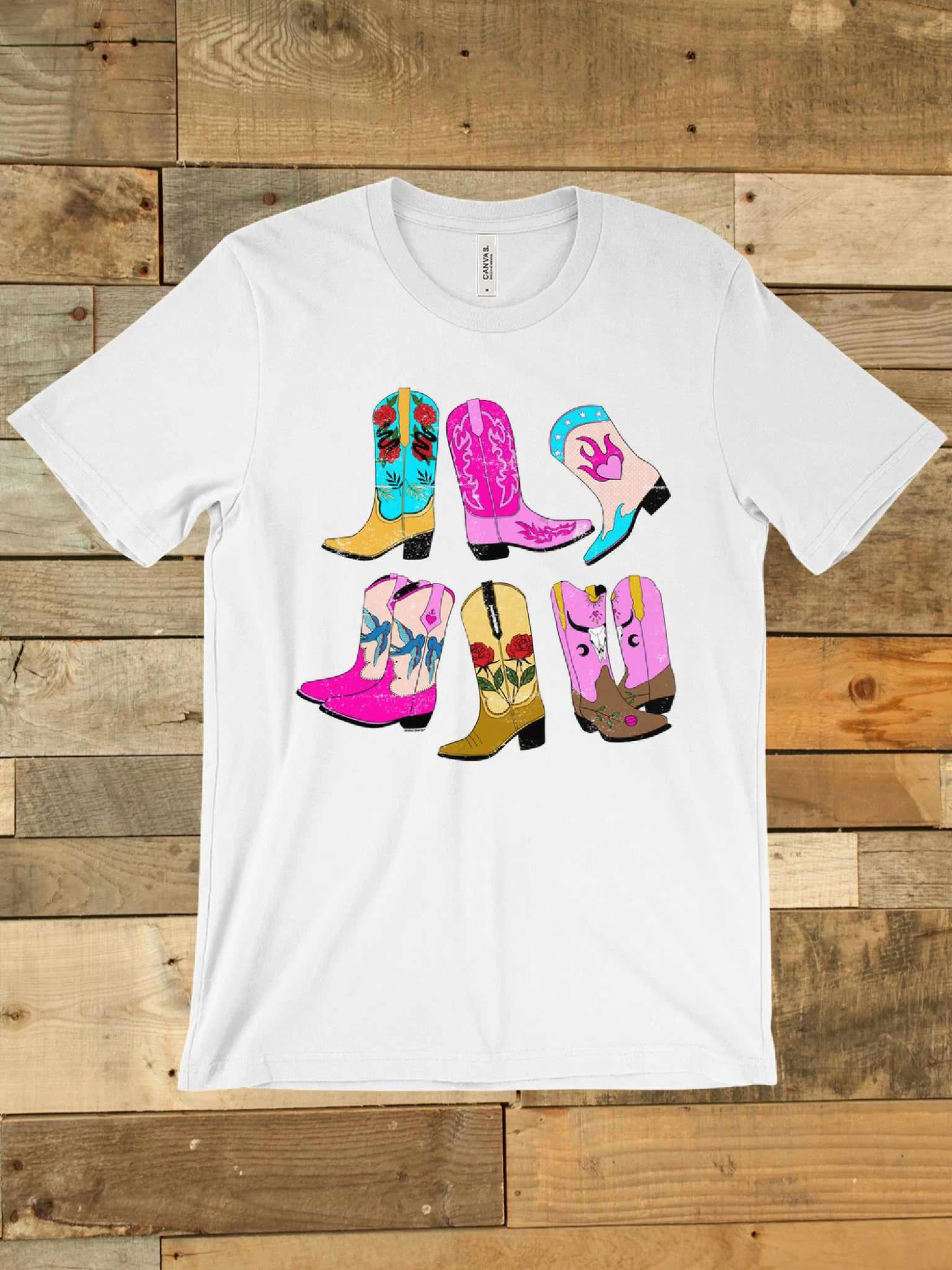 All The Boots T Shirt 4 All The Boots T Shirt - Image 2
