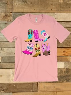 All The Boots T Shirt 11 All The Boots T Shirt -Southern Fried Chics Blank1536x2048copy8 2