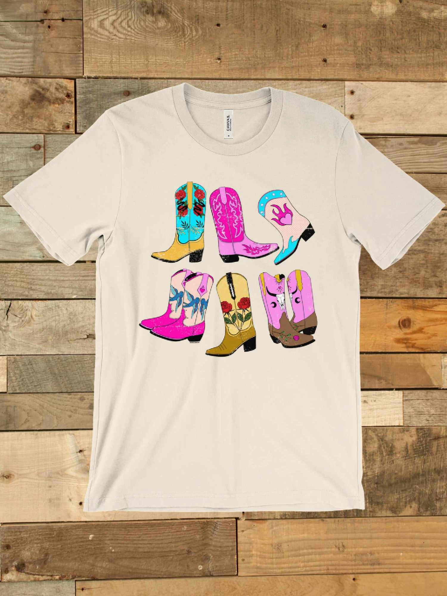 All The Boots T Shirt 6 All The Boots T Shirt - Image 4