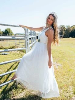 Bridal Lace Long Dress