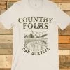 Country Folks Can Survive Tee -Southern Fried Chics Country Folks Can Survive Tee