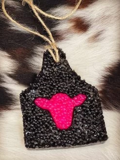 Cow Tag Freshie