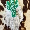 Green Aztec Cactus Fringe Freshie -Southern Fried Chics D60FBC75 5A21 4C70 A072 184627D1B515