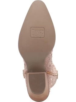 Silver Dollar Rhinestone Boot By Dan Post - Rose Gold -Southern Fried Chics DI570 ROSEGLD 7