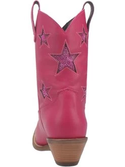 Star Struck Bootie By Dan Post - Fuchsia -Southern Fried Chics DI582 PINK 4