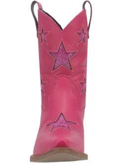 Star Struck Bootie By Dan Post - Fuchsia -Southern Fried Chics DI582 PINK 5