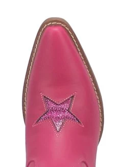 Star Struck Bootie By Dan Post - Fuchsia -Southern Fried Chics DI582 PINK 6