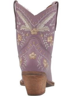 Prim Rose Bootie By Dan Post - Lavender -Southern Fried Chics DI748 LAV