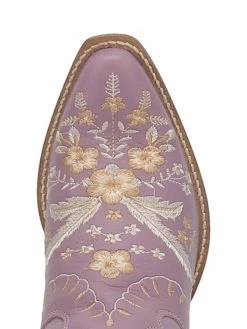 Prim Rose Bootie By Dan Post - Lavender -Southern Fried Chics DI748 LAV 5