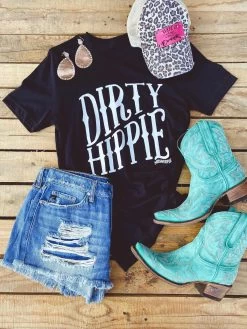 Dirty Hippie Tee - Black
