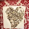 Distressed Leopard Print Heart Tee -Southern Fried Chics Distressed Leopard Print Heart Tee T Shirts