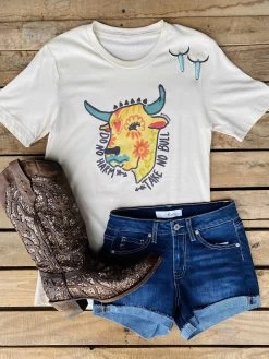 Do No Harm Tee - Cream