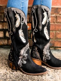Dan Post Dream Catcher Boots - Black -Southern Fried Chics Dream Catcher Boots Black Boots 4