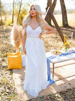 Dreaming Of Love — Western Wedding Dress In White