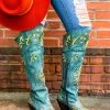 Dan Post Flower Child Boots -Southern Fried Chics Flower Child Boots Boots