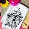 Free As A Bird Decorative Hand Towel 2 Free As A Bird Decorative Hand Towel -Southern Fried Chics Free As A Bird Decorative Hand Towel Kitchen Towels