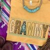 Grammy T-shirt - Mustard -Southern Fried Chics GRAMMY MUSTARD