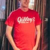 Gilleys Logo Red T Shirt -Southern Fried Chics GilleyLogo