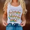 Good Vibes Only Tank -Southern Fried Chics Good Vibes Only Tank Tanks