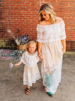 Heart Skips A Beat Dress - Ivory -Southern Fried Chics Heart Skips A Beat Dress Ivory Dresses