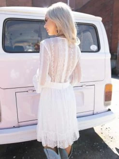 Hit The Town Dress - White -Southern Fried Chics Hit The Town Dress White Dresses 8