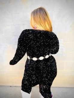 Nashville Nights Black Sequin Jumpsuit 18 Nashville Nights Black Sequin Jumpsuit -Southern Fried Chics IMG 8280 3e5ce68e 66ef 40d5 8768 3345a070a1af