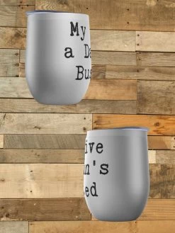 My Give A Damn Wine Tumbler -Southern Fried Chics My Give A Damn Wine Tumbler 6