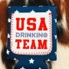 USA Drinking Team Can Koozie