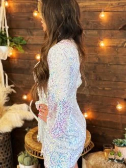 MoonLight Sequin Wrap Dress -Southern Fried Chics PhotoApr062023 12450PM