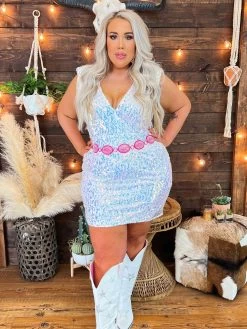 MoonLight Sequin BodyCon Dress -Southern Fried Chics PhotoApr062023 40403PM