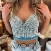 Hidden Treasures Rhinestone Pearl Bustier -Southern Fried Chics PhotoApr112023 15726PM