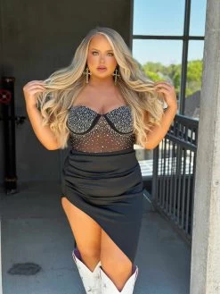 PREORDER Feeling Flashy Set - Black -Southern Fried Chics PhotoApr122023 24049PM