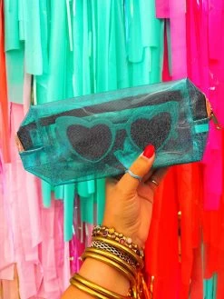 Carly Cosmetic Bag - Green