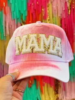 Mama Patch Tie Dye Hat