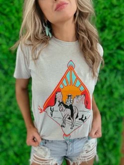 Diamond Cowgirl T Shirt