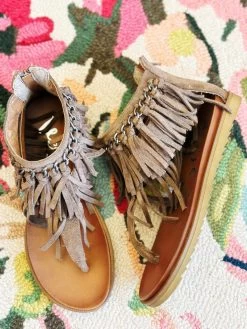 Peaceful Fringe Sandal