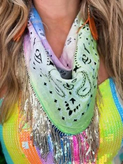 Karma Is My Boyfriend Sequin Dress - Rainbow -Southern Fried Chics PhotoApr262023 34707PM