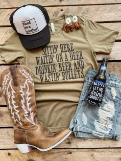 Waitin On A Deer T Shirt